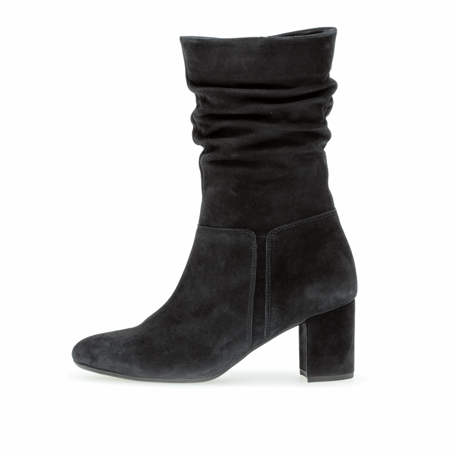 Blok Peta Spušten Srednje čizme Tamnoplavi Gabor