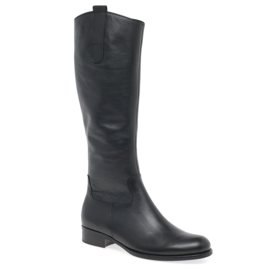 Gabor Black Brook S Womens Long Boots