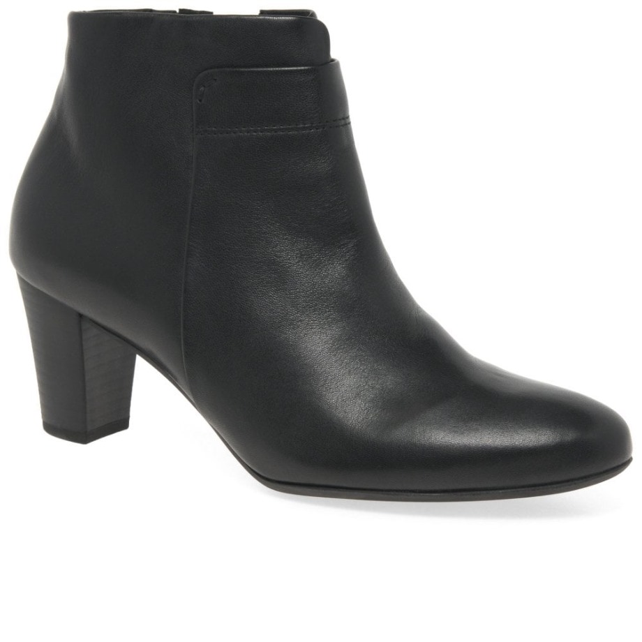 Gabor Matlock Womens Ankle Boots Black
