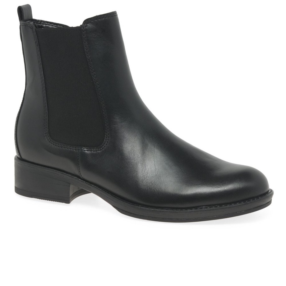 Adair Ladies Chelsea Boots Gabor Black
