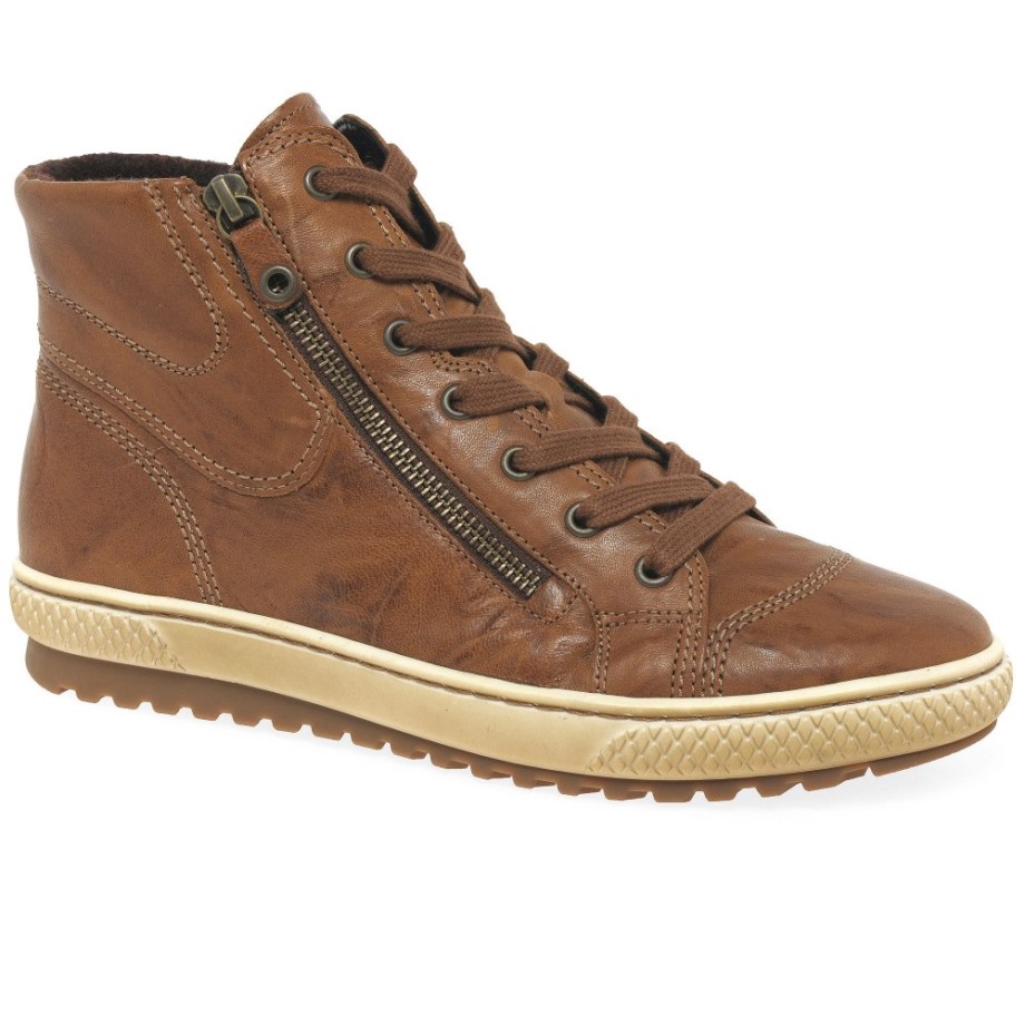 Copper Gabor Bulner Womens Casual Ankle Boots