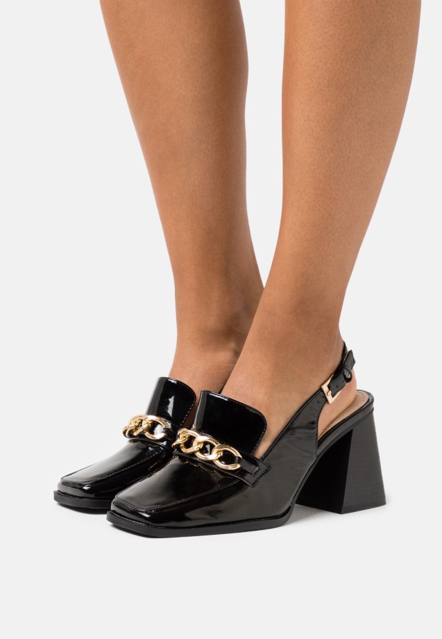 Gabor Black Wide Fit Maeve - Classic Heels