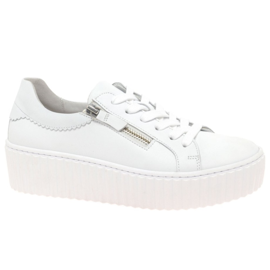 Gabor Dolly Ladies Trainers White