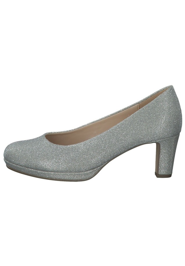 Gabor Silver Classic Heels Women