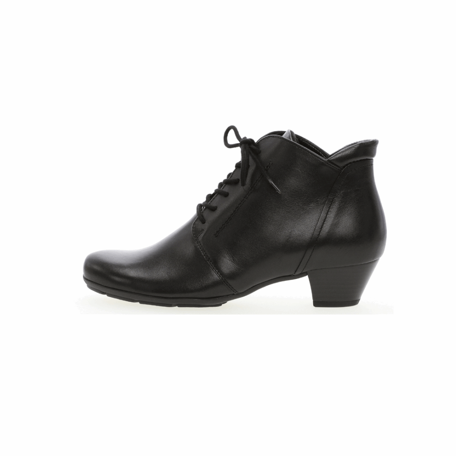 Laceup Shootie Gabor Black