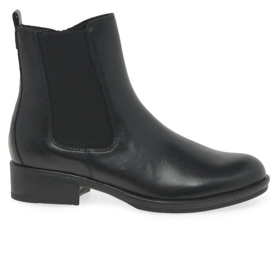 Adair Ladies Chelsea Boots Gabor Black