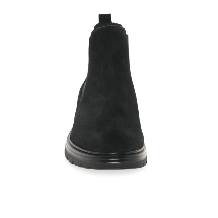 Babel Womens Chelsea Boots Black Suede Gabor