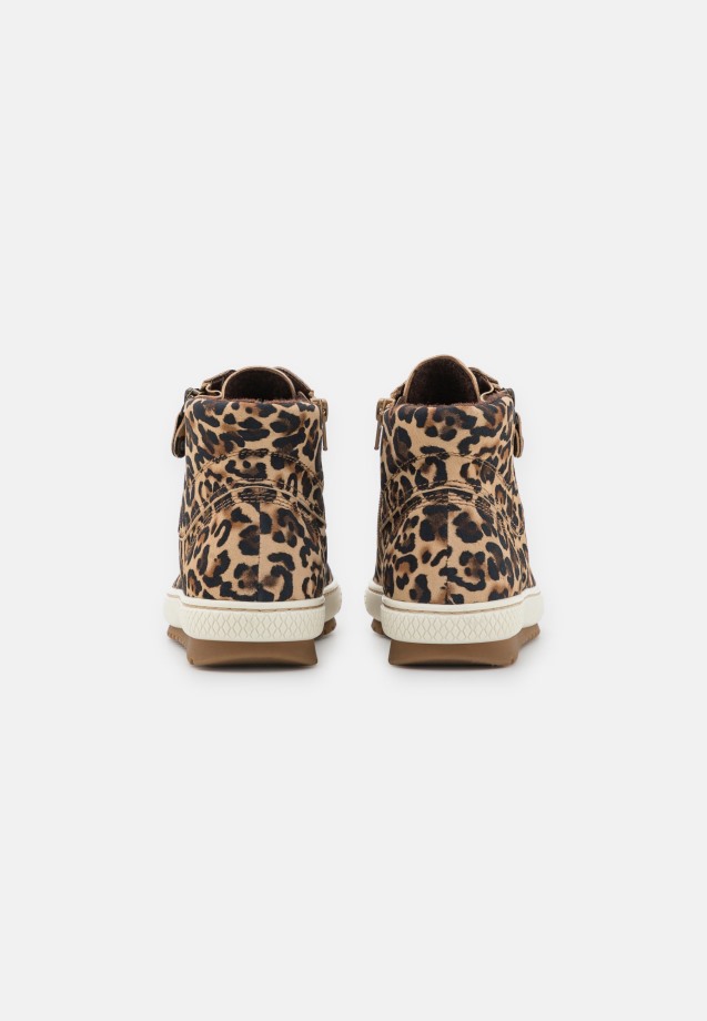 Beige Gabor High-Top Trainers