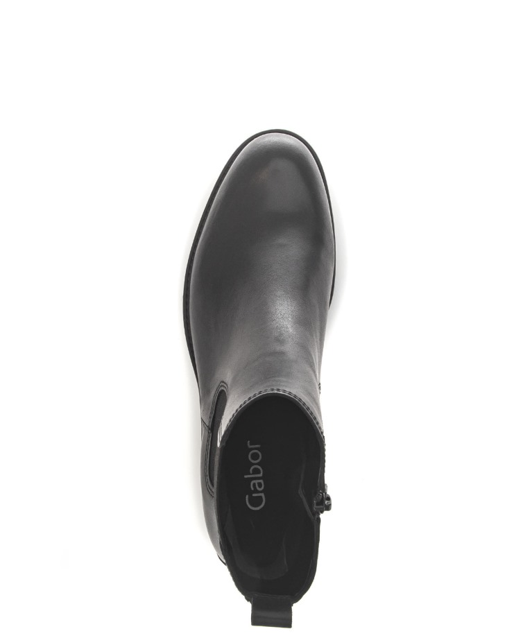Black Gabor Classic Ankle Boots