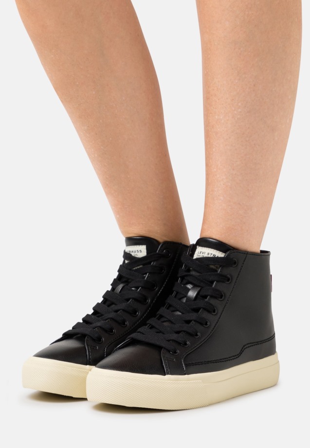 Black Gabor High-Top Trainers Women
