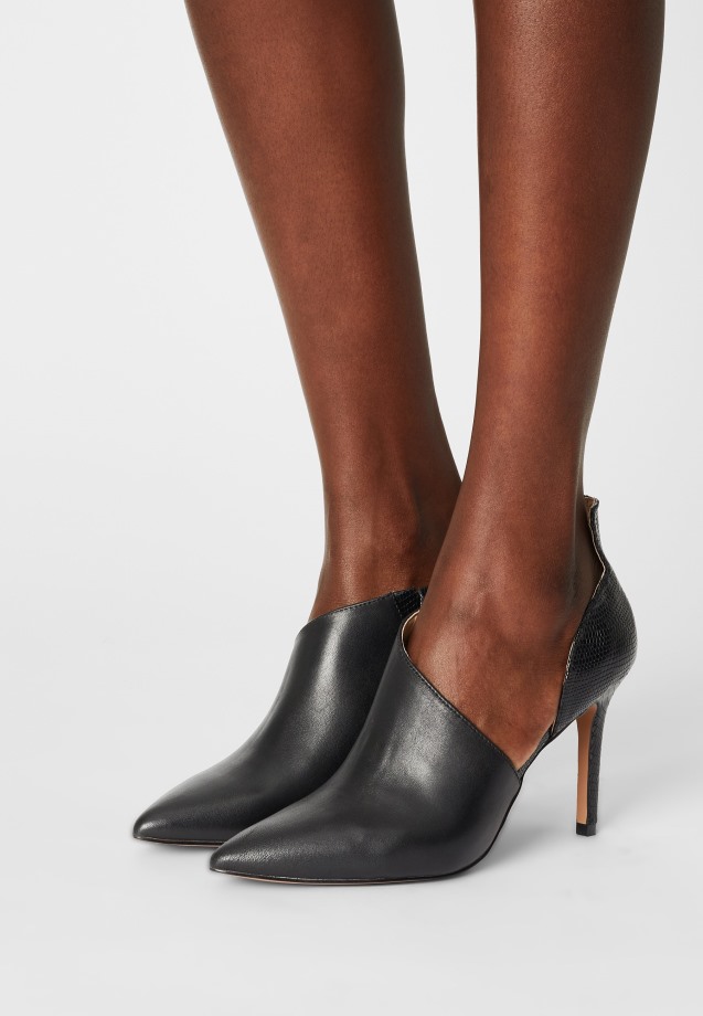 Black Gabor Leather - High Heels