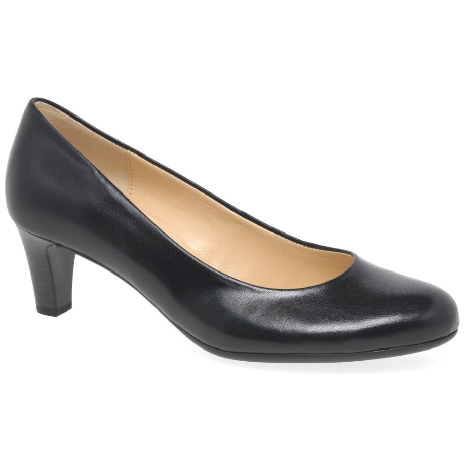 Black Gabor Nesta I I Womens Court Shoes