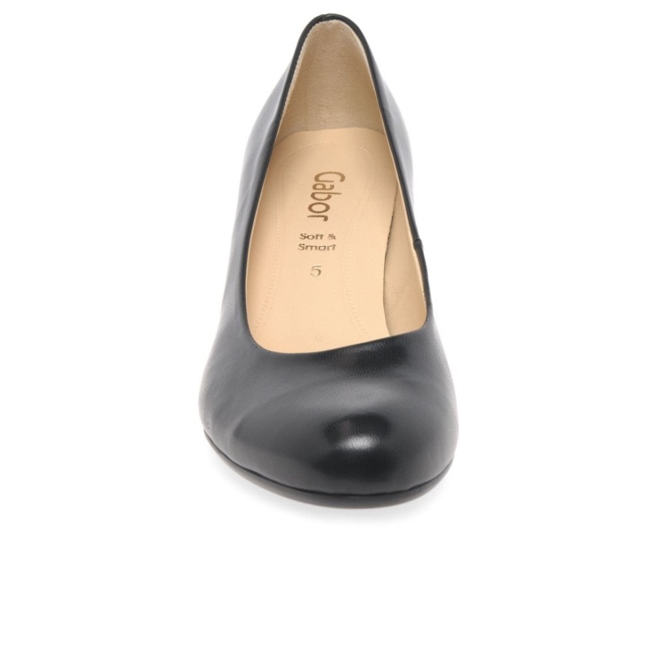 Black Gabor Nesta I I Womens Court Shoes