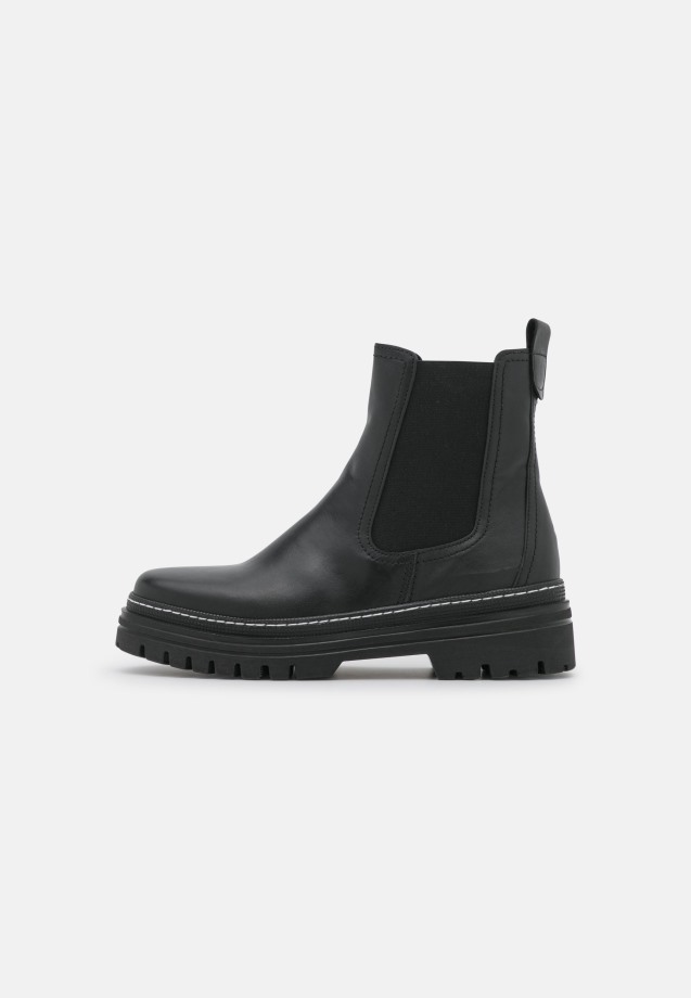 Black Gabor Platform Ankle Boots