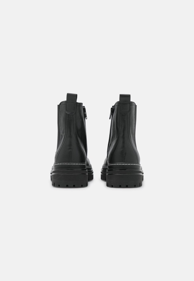 Black Gabor Platform Ankle Boots