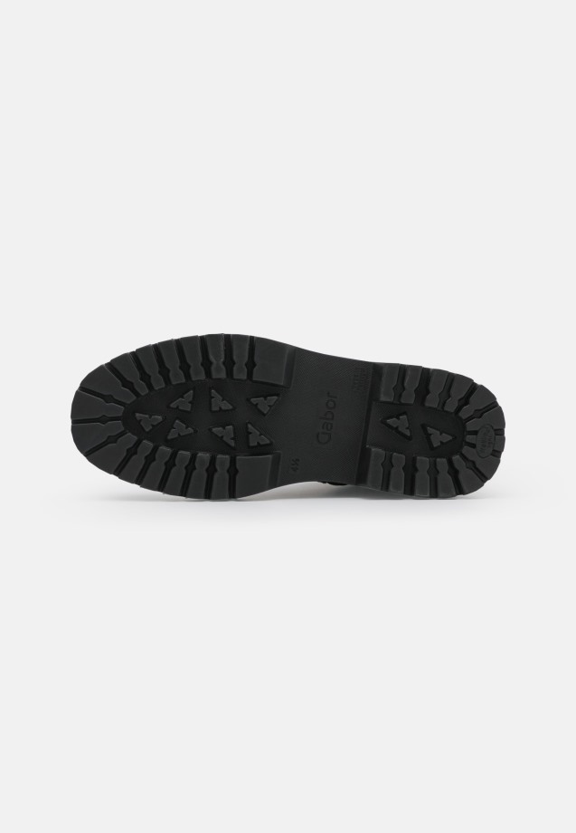 Black Gabor Platform Ankle Boots