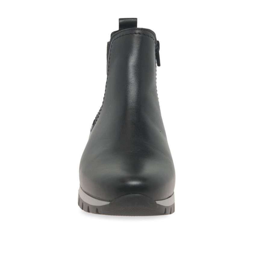 Black Gabor Teller Womens Ankle Boots