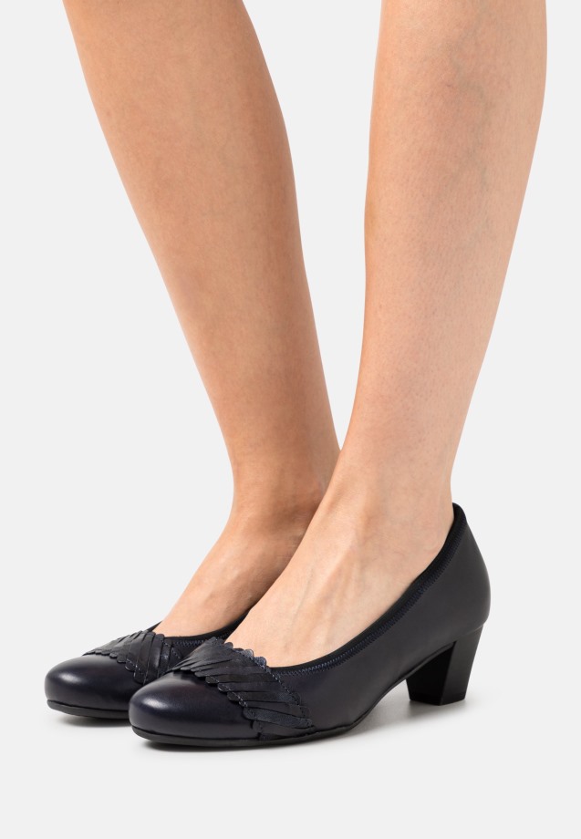 Black Gabor Wedges