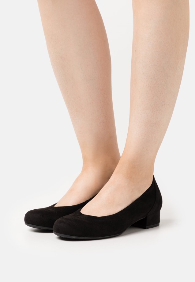 Black Gabor Wedges