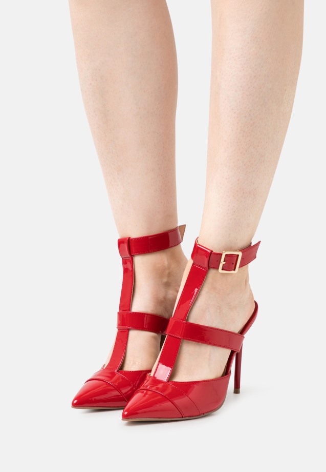 Black Gabor Wide Fit Reggie - Classic Heels