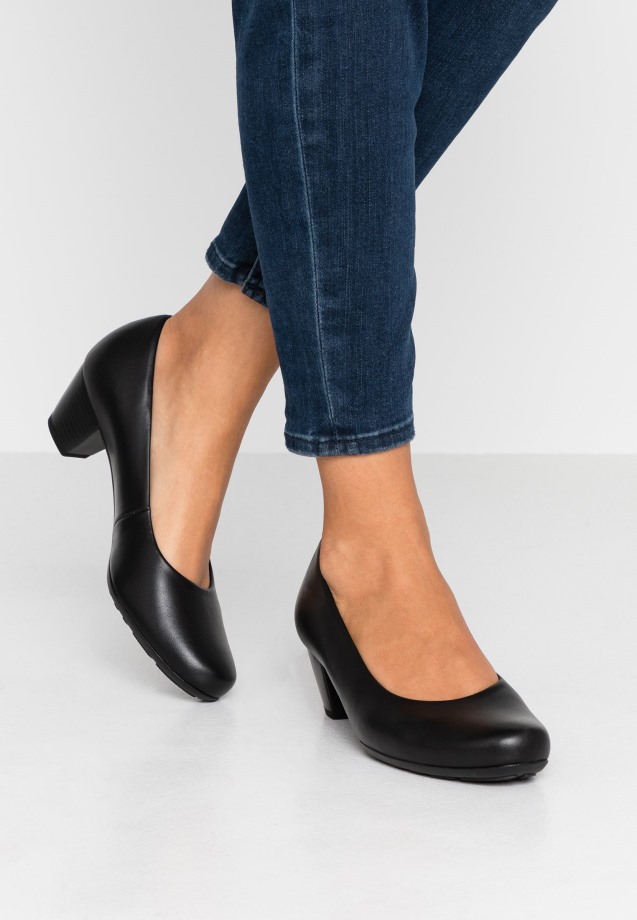 Black Gabor Women Classic Heels