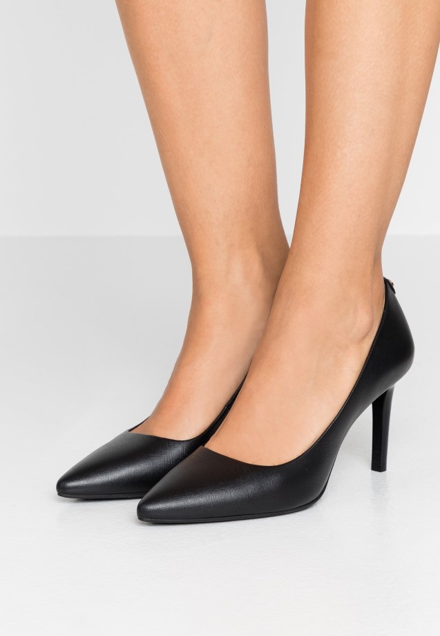 Black Lanette Leather Pump - Classic Heels Gabor