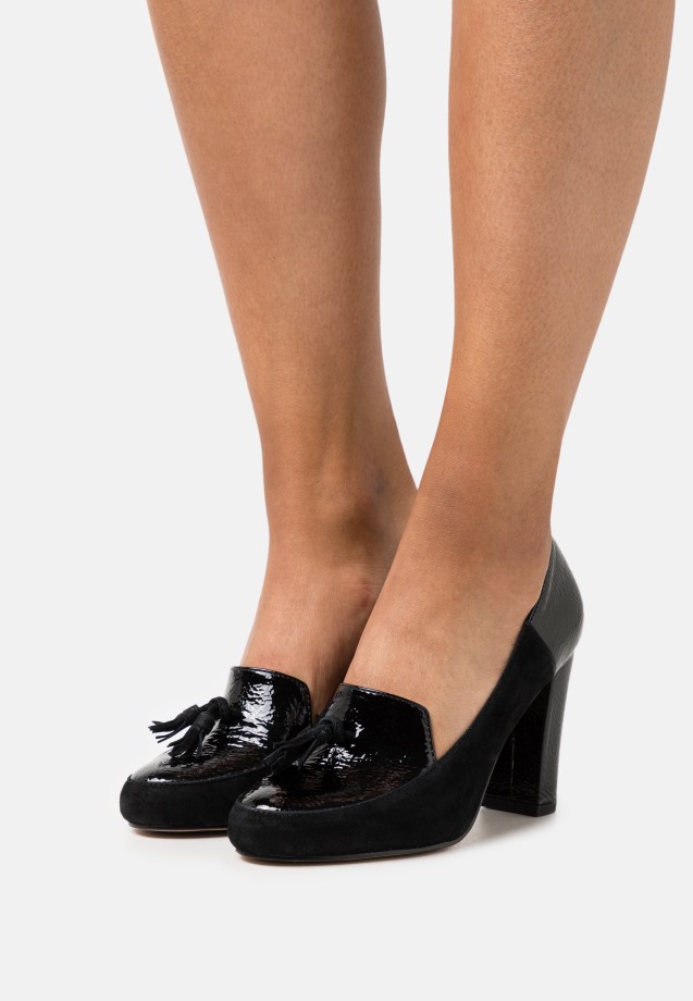 Black Leather - Classic Heels Gabor