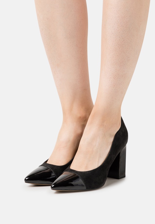 Black Leather - Classic Heels Gabor