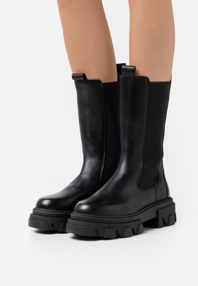 Black Platform Boots Gabor