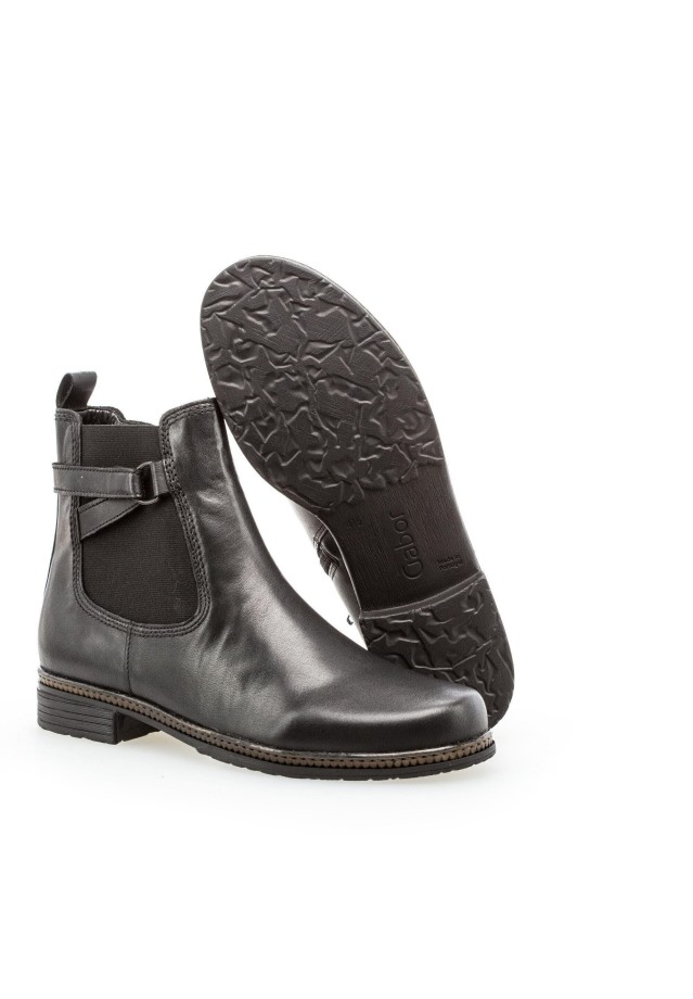 Black Women Classic Ankle Boots Gabor