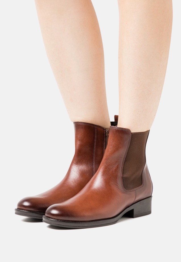 Brown Gabor Classic Ankle Boots