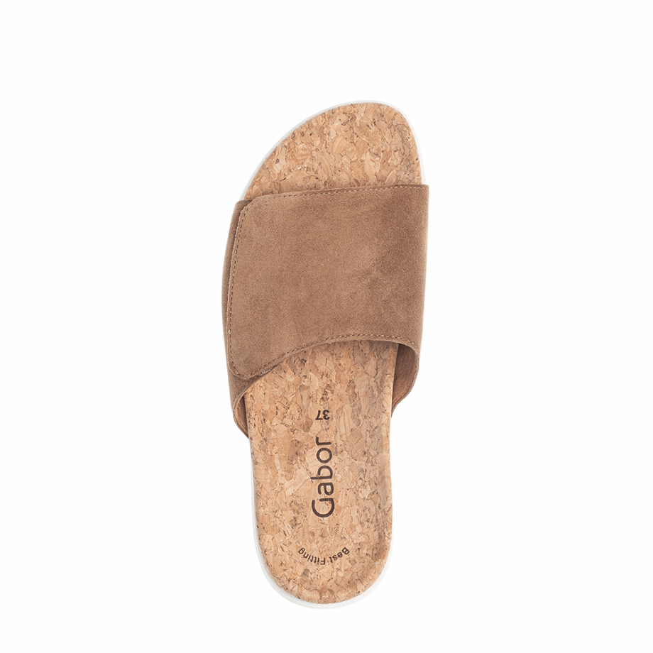 Caramel Gabor Slipon Sandala