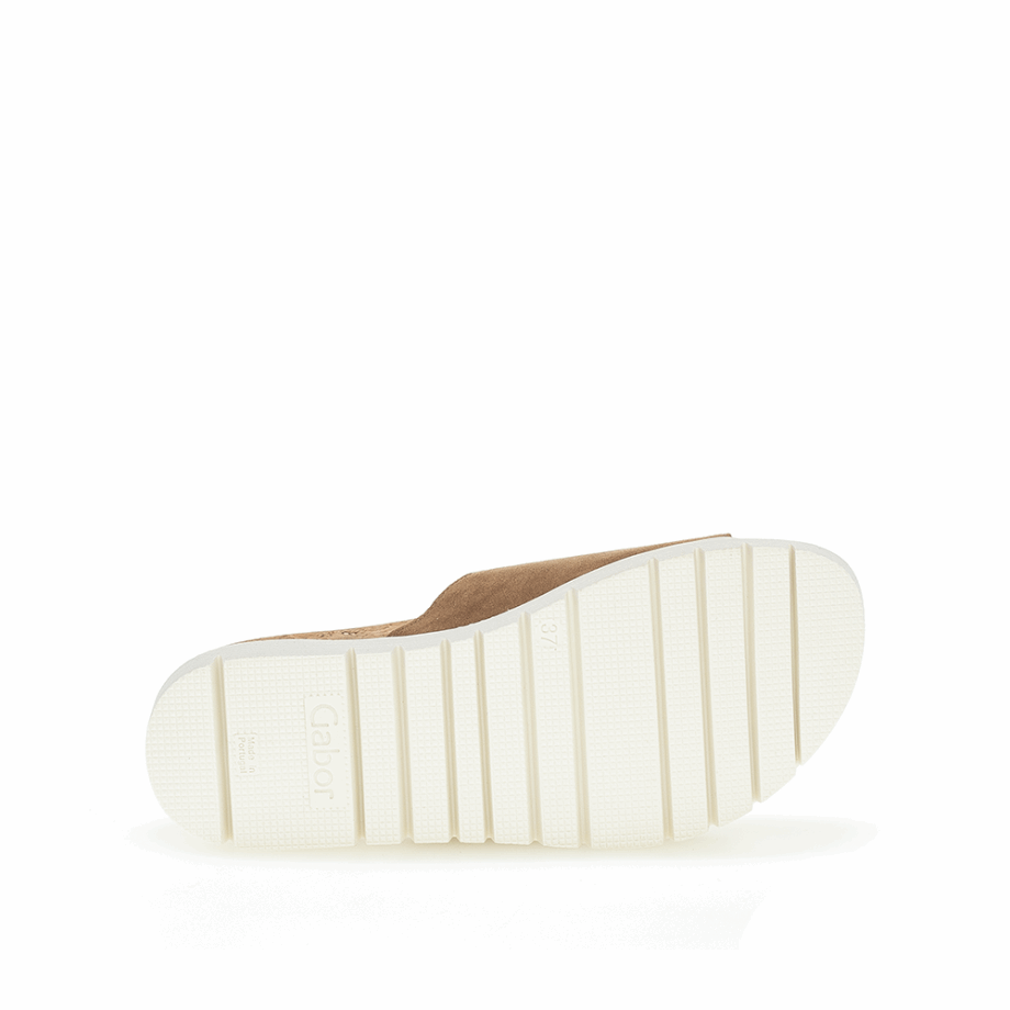 Caramel Gabor Slipon Sandala