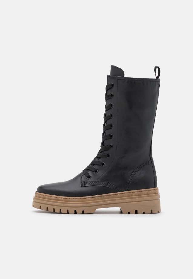 Caramel Lace-Up Boots Gabor
