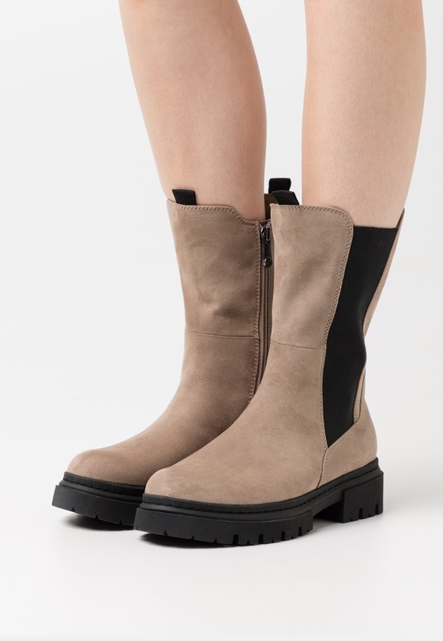 Caramel/Grey Platform Boots Gabor