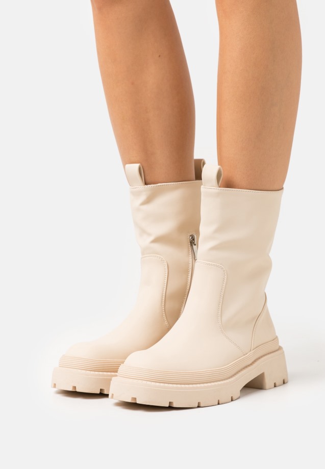 Caramel/Grey Platform Boots Gabor