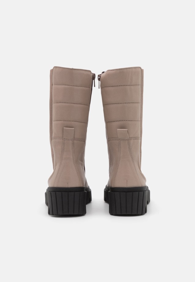 Caramel/Grey Platform Boots Gabor