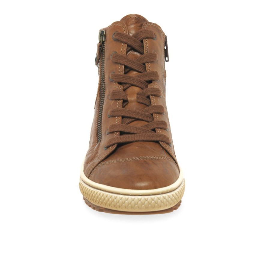 Copper Gabor Bulner Womens Casual Ankle Boots