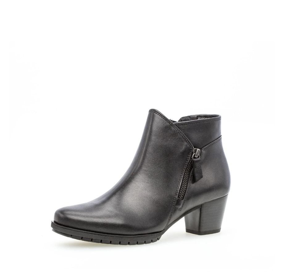Dark Blue Classic Ankle Boots Gabor