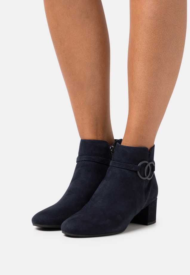 Dark Blue Classic Ankle Boots Gabor