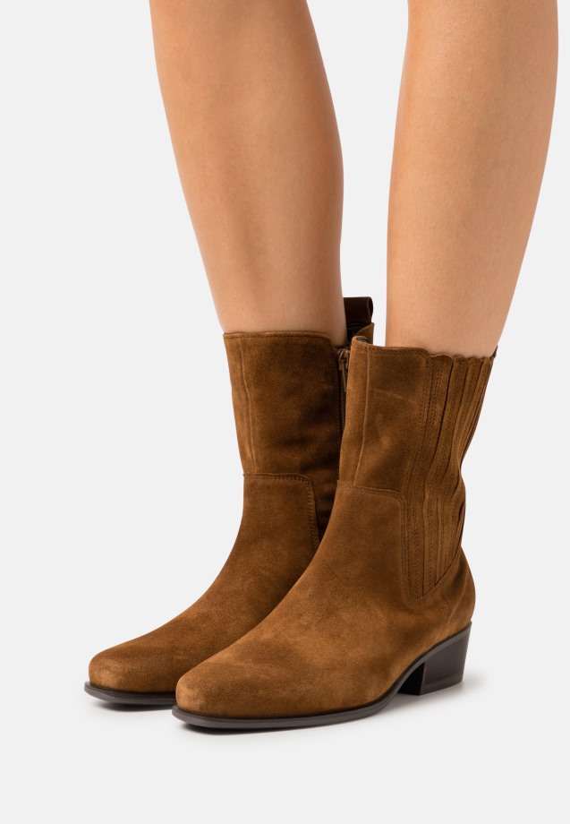 Dark Blue Classic Ankle Boots Gabor