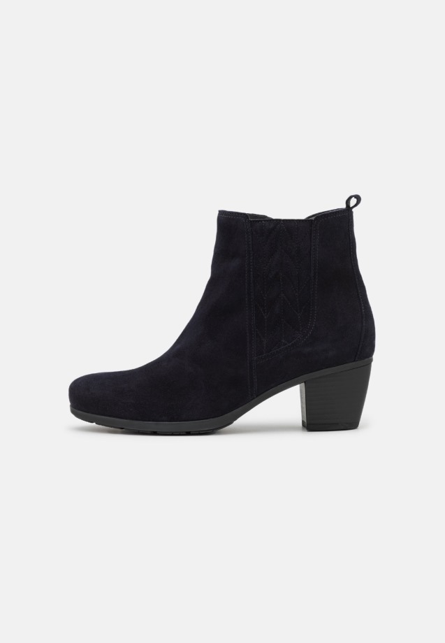 Dark Blue Classic Ankle Boots Gabor