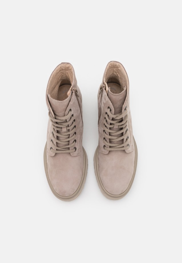 Dust Gabor Lace-Up Ankle Boots