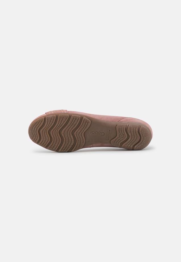 Dusty Rose Gabor Ballet Pumps