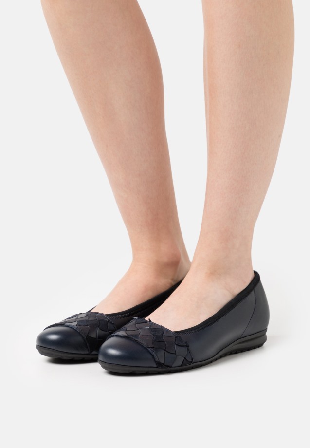 Gabor Ballet Pumps Dark Blue