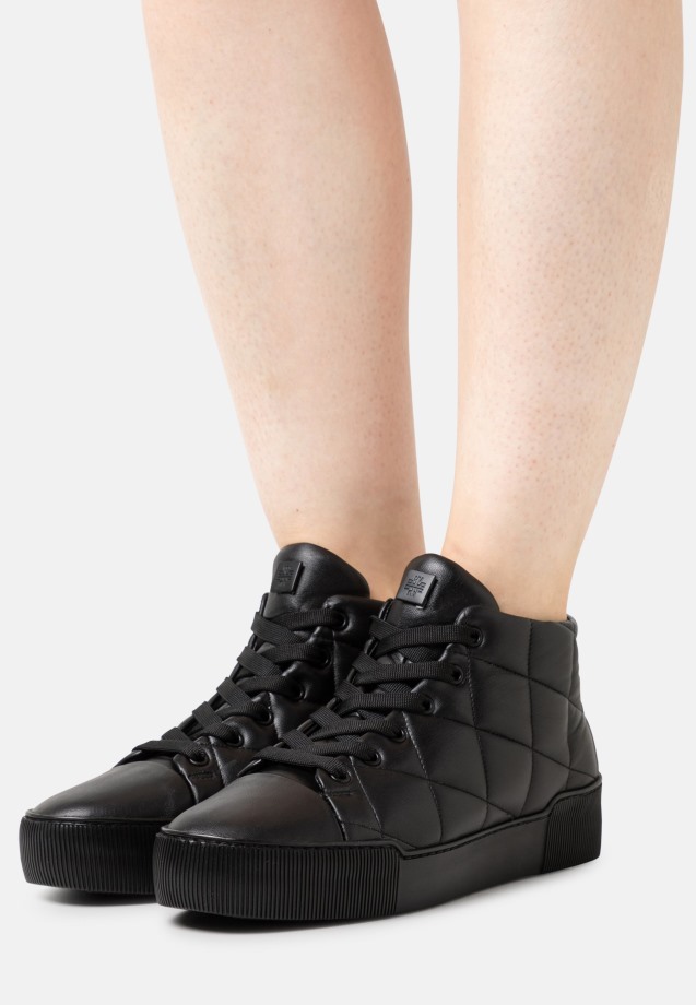 Gabor Black High-Top Trainers