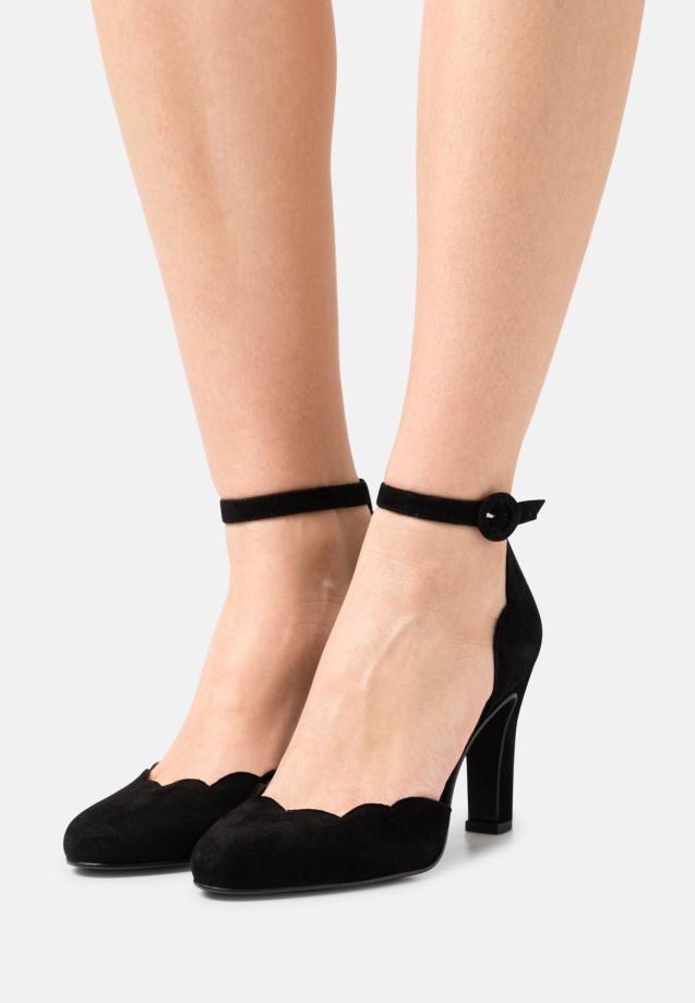 Gabor Black Leather - High Heels