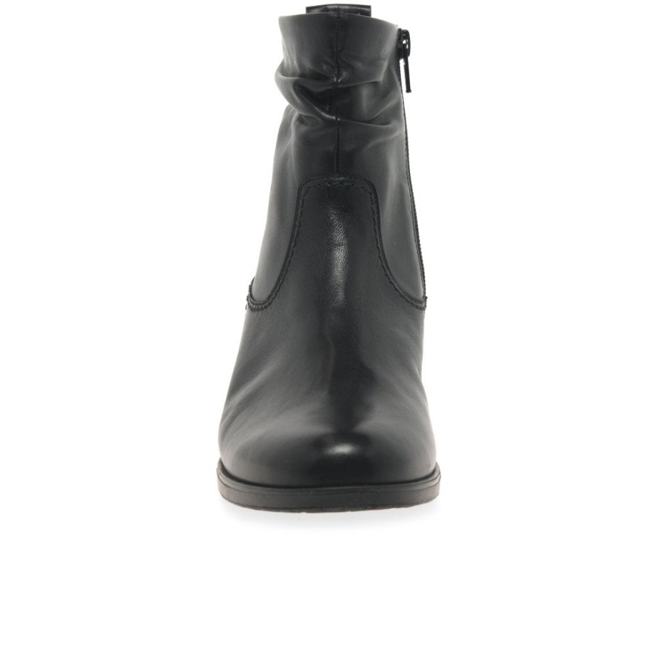 Gabor Black Mopsy Womens Ankle Boots