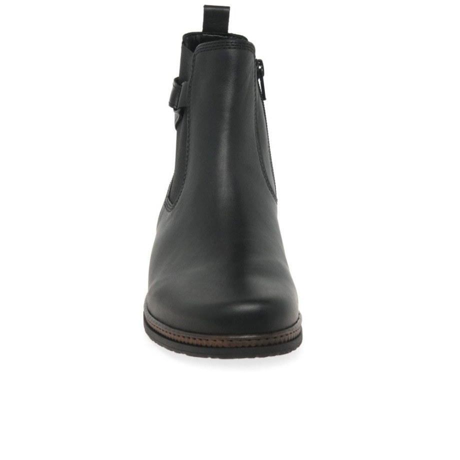 Gabor Black Nolene Womens Chelsea Boots