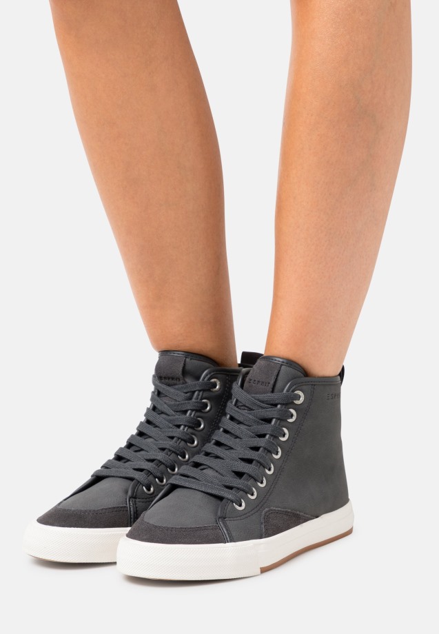 Gabor Black Platform Ankle Boots